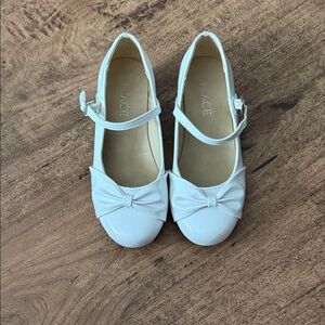 Place Kids White Dress Shoes with Bow